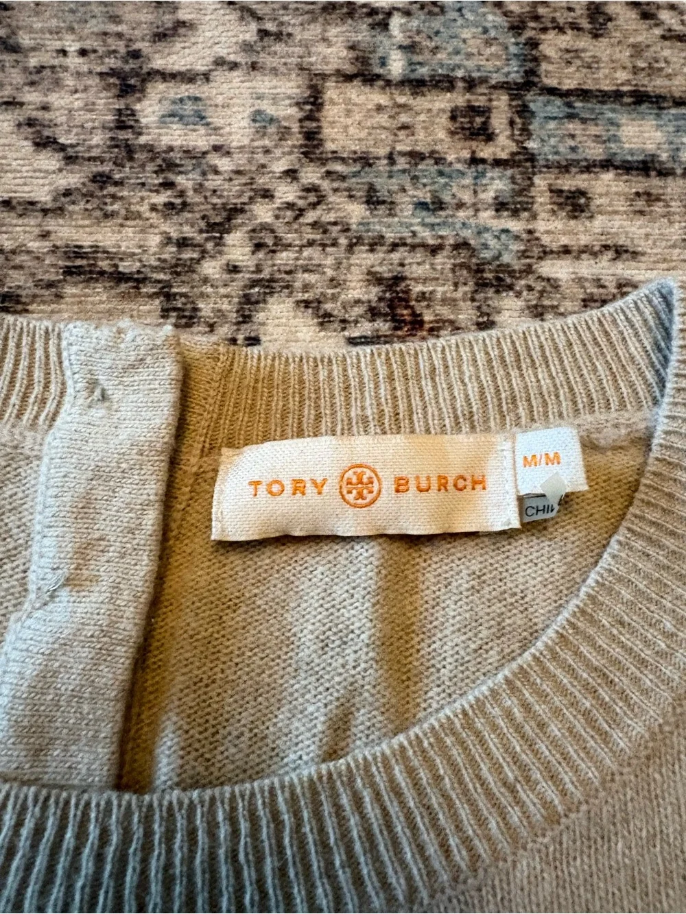 Tory Burch cashmere blend sweater, Women’s Medium